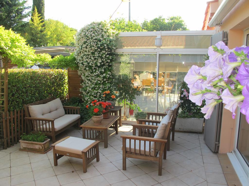 Hôtel La Manzanera à Roquefort-les-Pins Extérieur photo