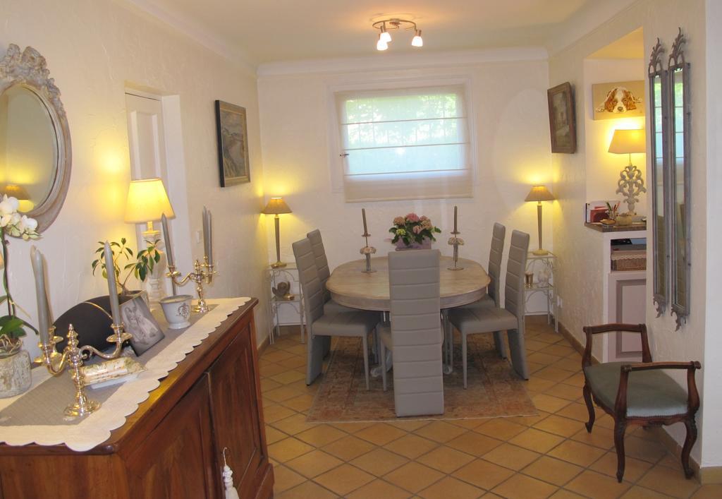 Hôtel La Manzanera à Roquefort-les-Pins Extérieur photo